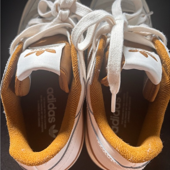 Adidas Cream and Tan Sneakers - Picture 6 of 10